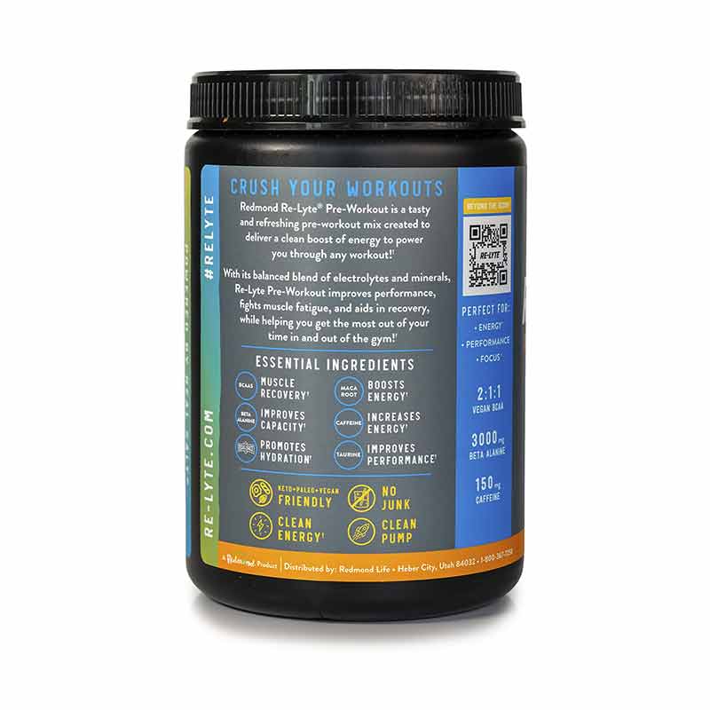 Re-Lyte Pre-Workout Mix, Blueberry Lemonade, by Redmond Life, image #4