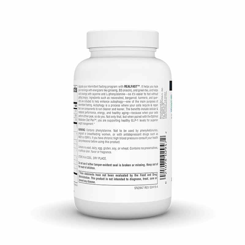 RealFast, 120 Vegan Capsules, by Source Naturals, image #3