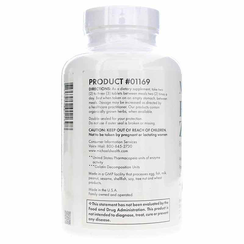 Recovery Zymes, 270 Enteric Coated Tablets, by Michael's Health, image #3