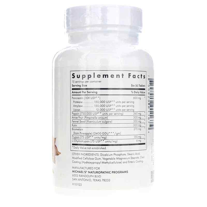 Recovery Zymes, 90 Enteric Coated Tablets, by Michael's Health, image #2