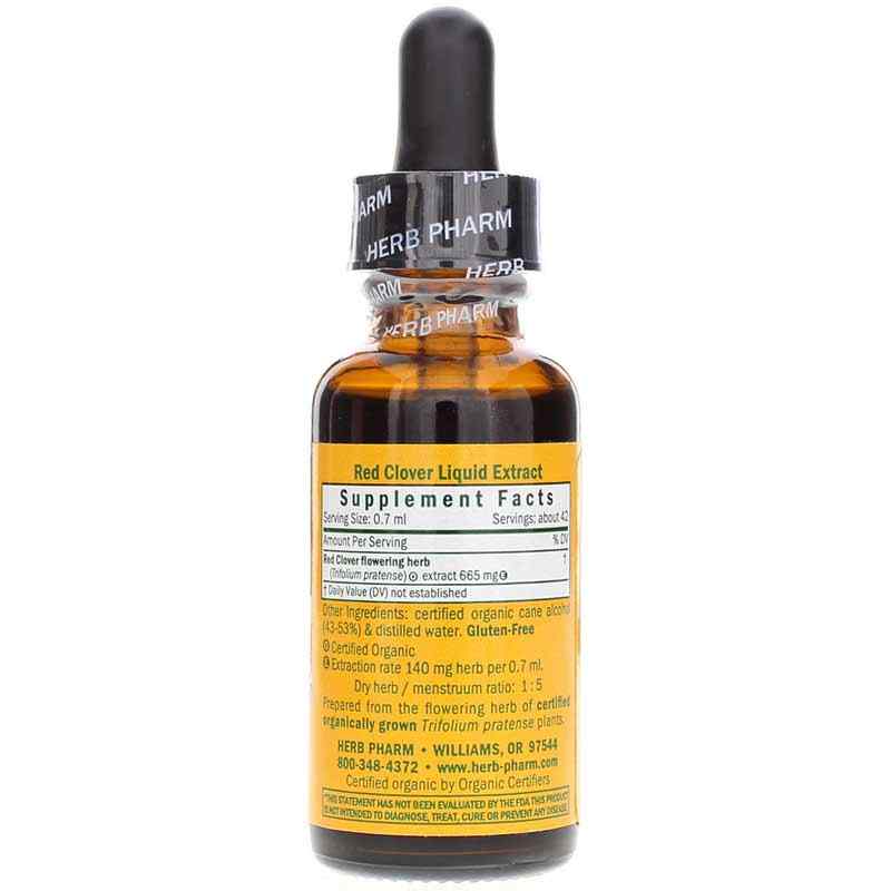 Red Clover Extract, 1 Oz, by Herb Pharm, image #2