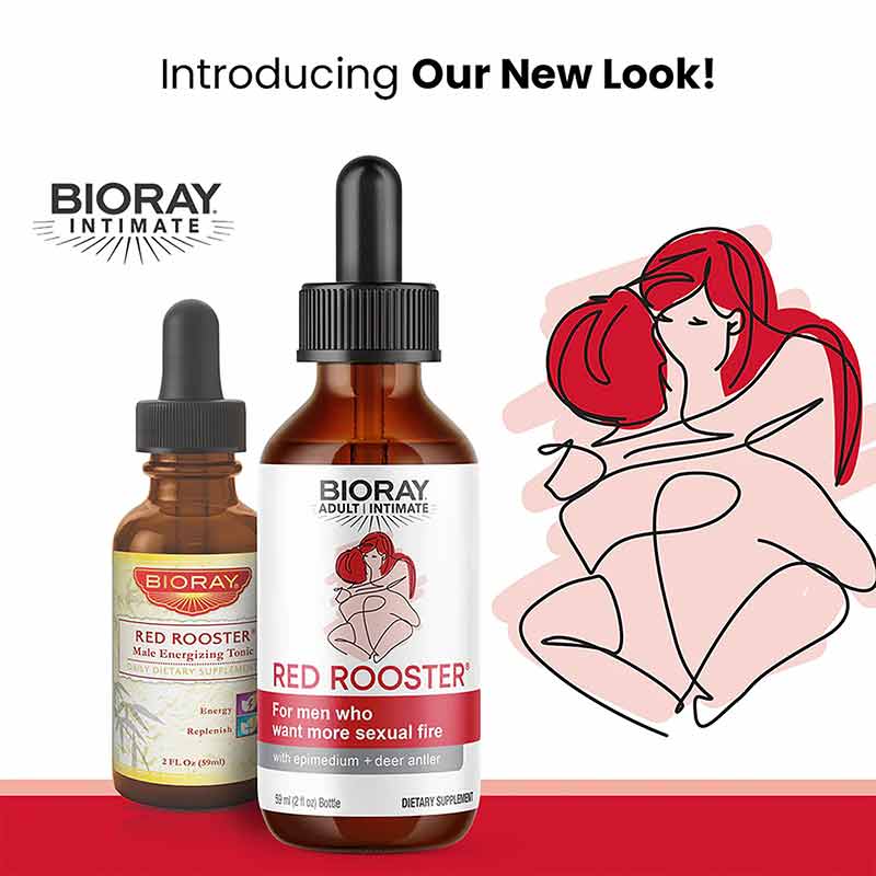 BIO RED バイオレッド 抗エラスターゼ 免疫力向上 Red Rooster Male Energizing Tonic, BioRay – Natural Healthy Concepts