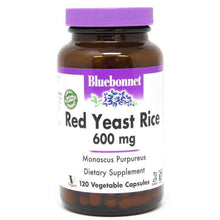 Red Yeast Rice 600 Mg, 120 Veg Capsules, by Bluebonnet