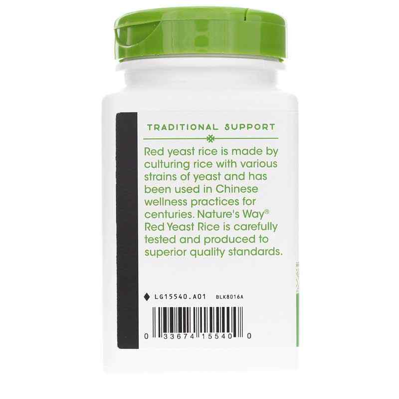 Red Yeast Rice 600 Mg, by Natures Way, image #4