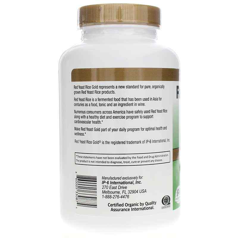 Red Yeast Rice Gold, 240 Veg Capsules, by IP-6, image #3