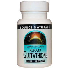 Reduced Glutathione 50 Mg Tablets, by Source Naturals