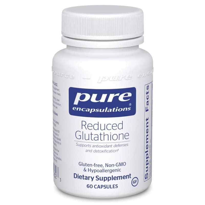 glutathione secom Reduced Glutathione , Pure Encapsulations – Natural Healthy Concepts