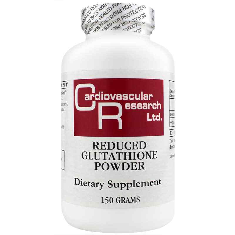 Reduced Glutathione Powder, 150 Grams, by Cardiovascular Research