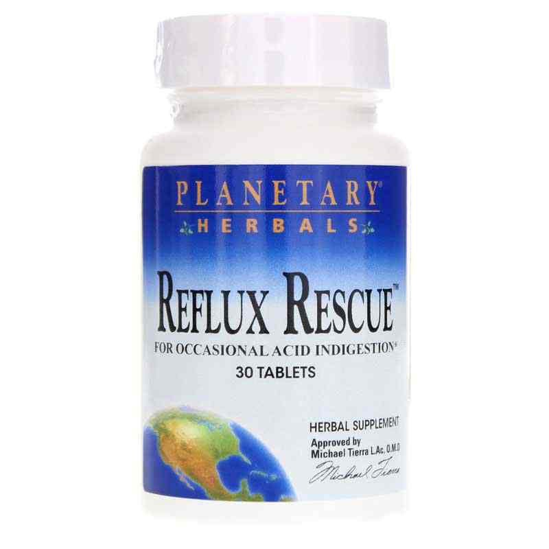 Reflux Rescue, 30 Tablets, by Planetary Herbals