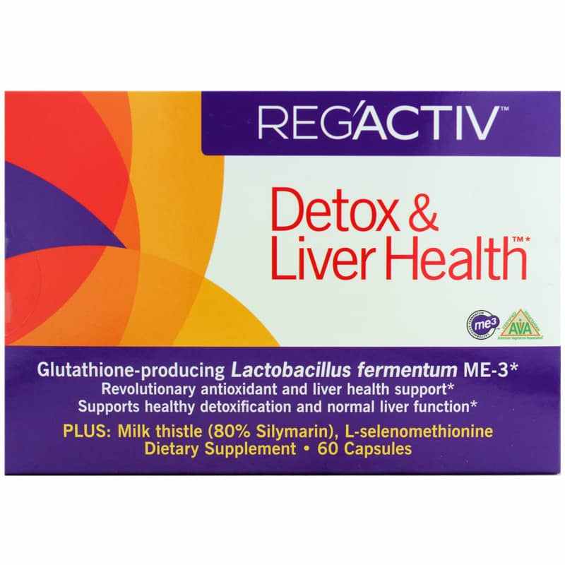 Regactiv Detox & Liver Health, by Essential Formulas