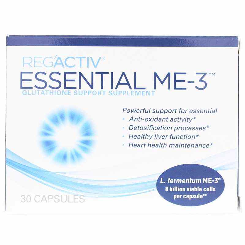 Regactiv Essential Me-3 Glutathione, by Essential Formulas