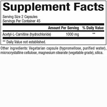 Regenerlife Acetyl-L-Carnitine, 90 Veg Capsules, by Natural Factors, image #2