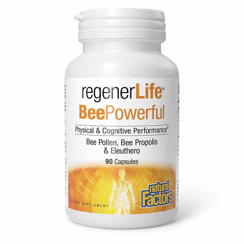 Regenerlife BeePowerful, 90 Capsules, by Natural Factors