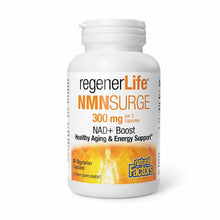 RegenerLife NMNSurge, 60 Veg Capsules, by Natural Factors