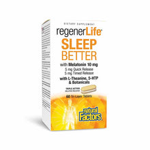 RegenerLife Sleep Better, 60 Tablets, by Natural Factors