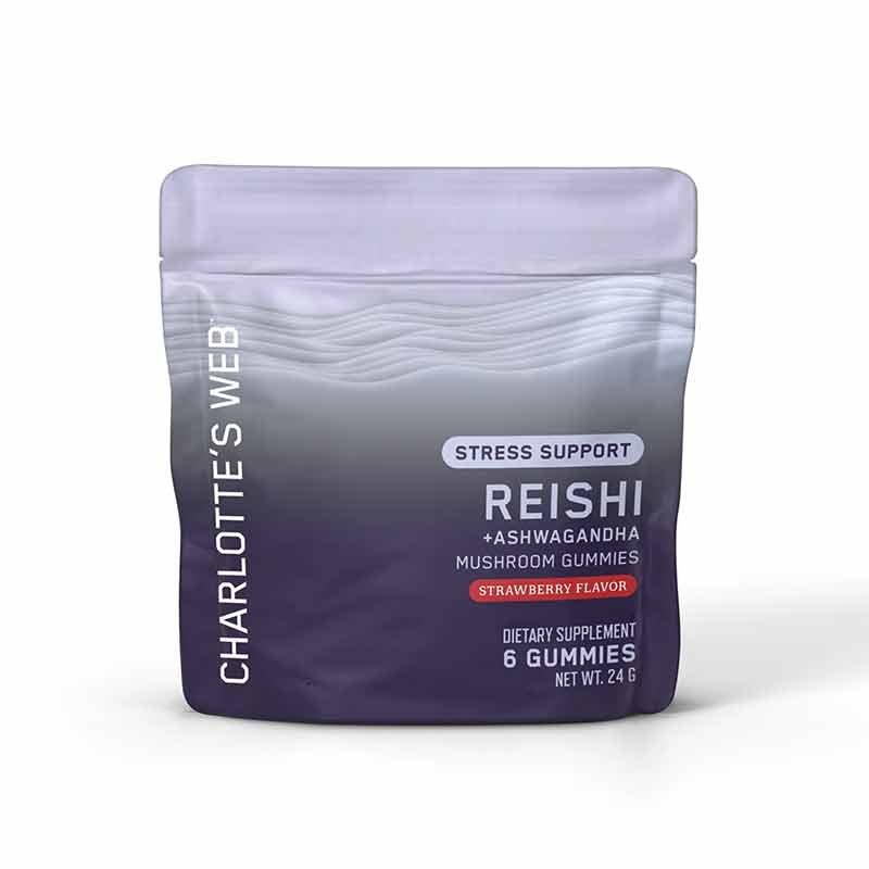 Reishi Ashwagandha Stress Support, by Charlottes Web