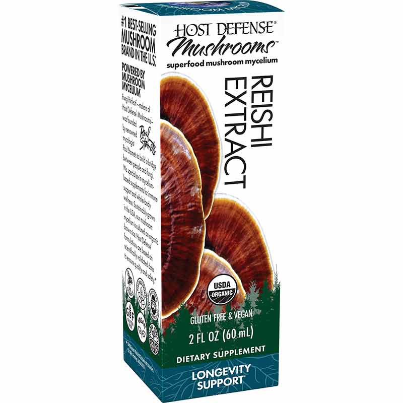 Reishi Extract Longevity Support, 2 Oz, by Host Defense, image #4