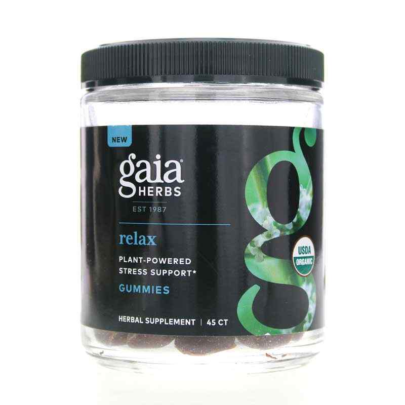 Relax Gummies, 45 Gummies, by Gaia Herbs
