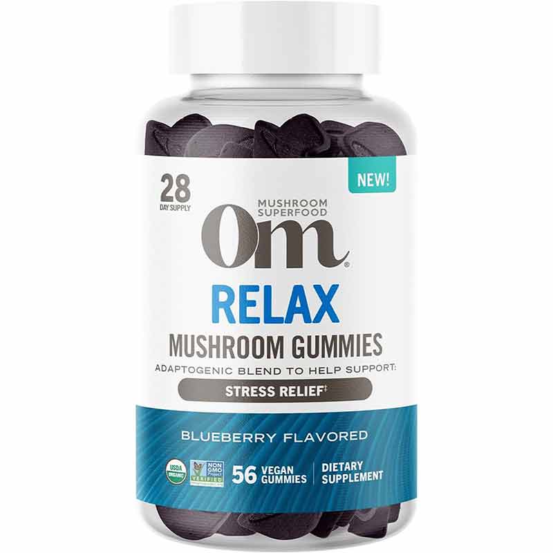 Relax Mushroom Gummies, by Om Mushroom