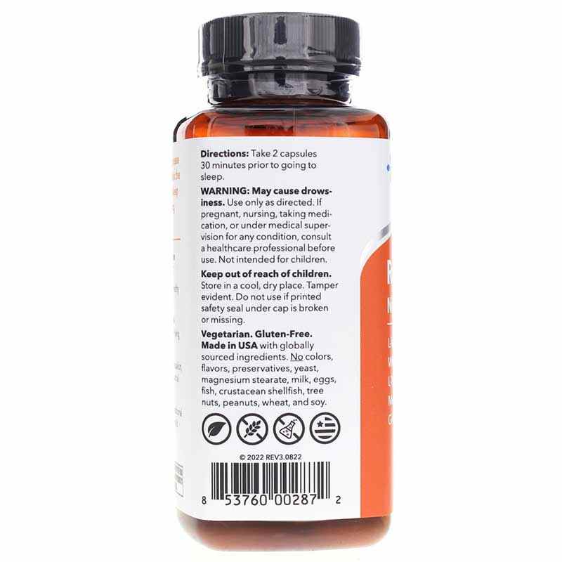 Relieve-R PM, 46 Veg Capsules, by LifeSeasons, image #4