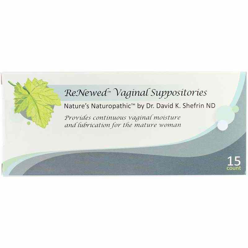 ReNewed Vaginal Suppositories, by Bezwecken