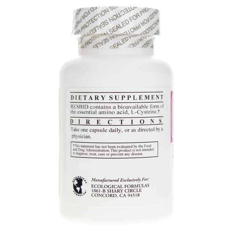 Resbid N-Acetyl-L-Cysteine 500 Mg, by Ecological Formulas, image #3