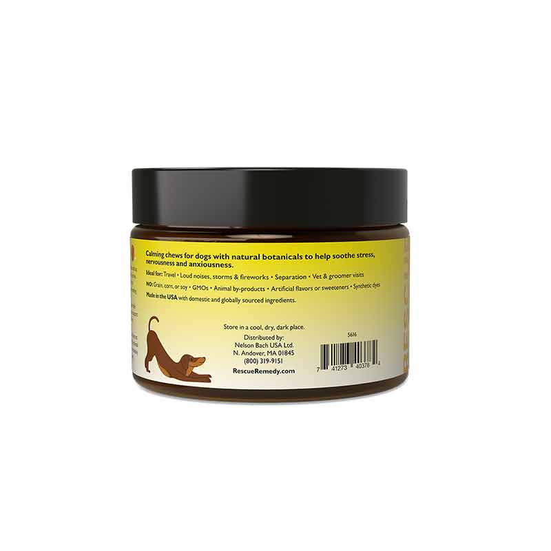 Rescue Pet Chews for Dogs, 60 Chews, by Bach Flower Remedies, image #2