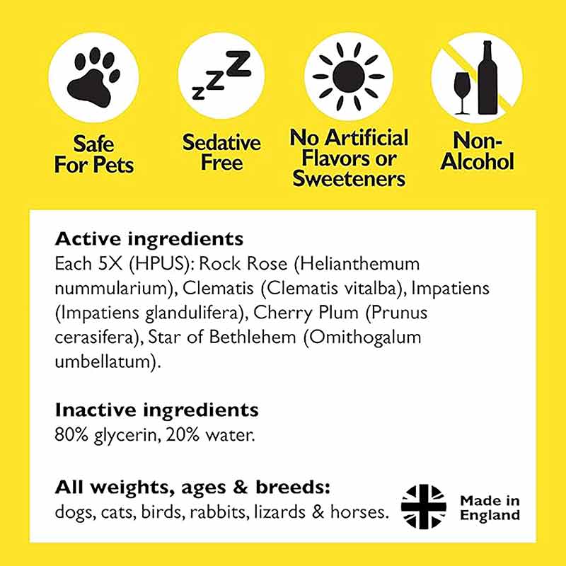 Rescue Remedy for Pets, 10 Ml, by Bach Flower Remedies, image #2