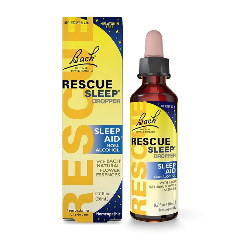 Rescue Sleep Dropper Non-Alcohol, 20 Ml, by Bach Flower Remedies