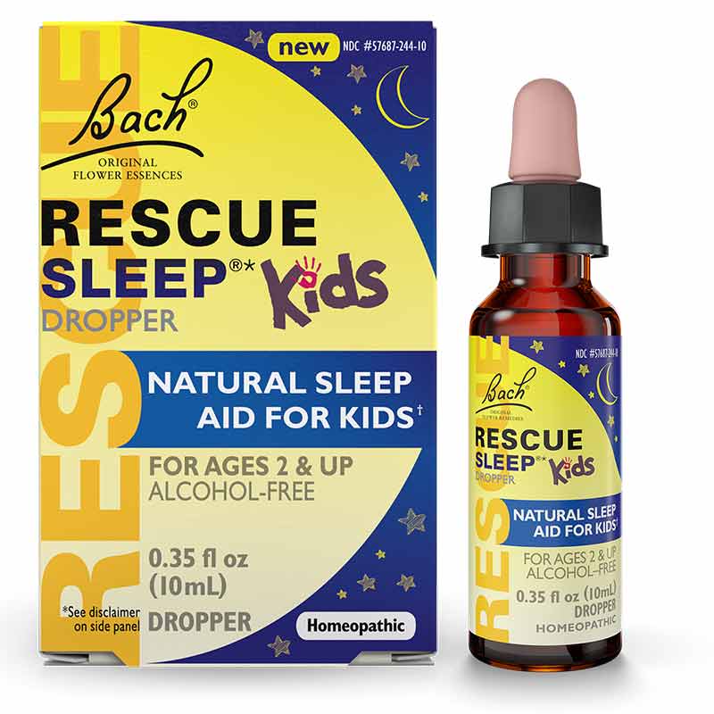 Rescue Sleep Kids Dropper Non-Alcohol, 10 Ml, by Bach Flower Remedies