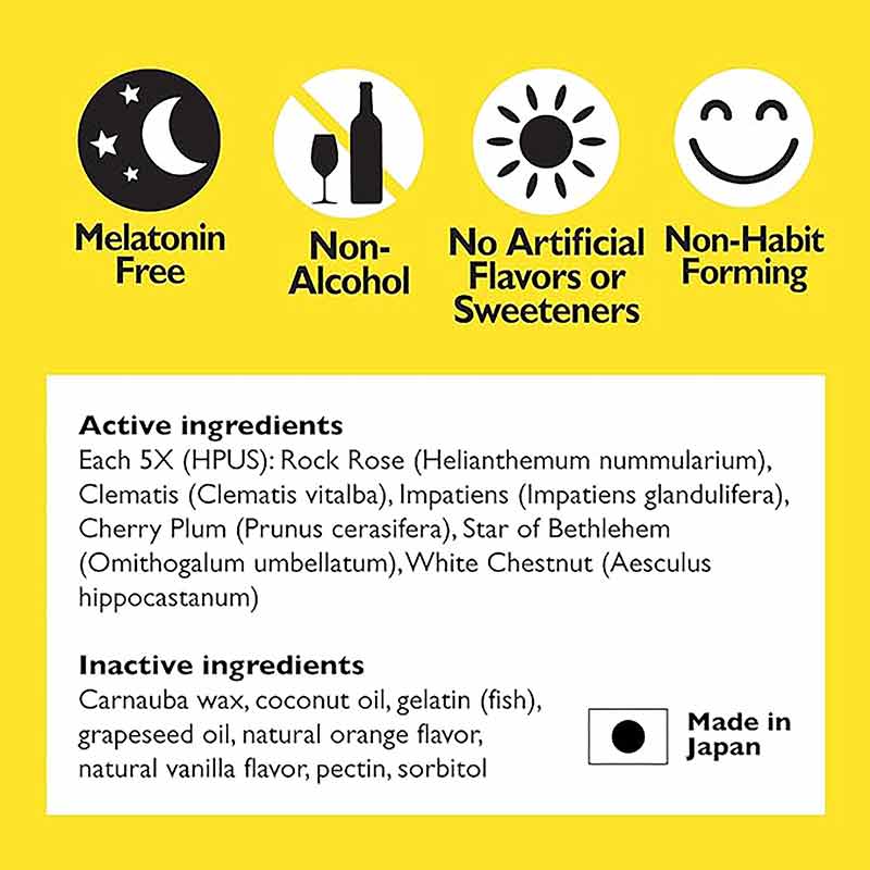 Rescue Sleep Liquid Melts, by Bach Flower Remedies, image #3