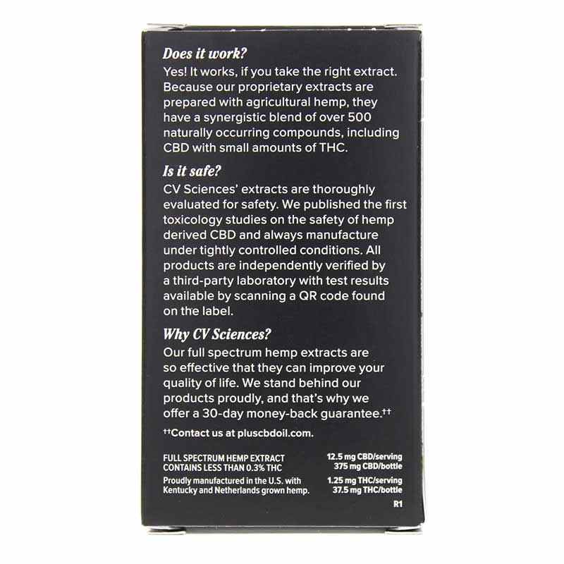 Reserve CBD 25 Mg, 30 Softgels, by PlusCBD Oil, image #3