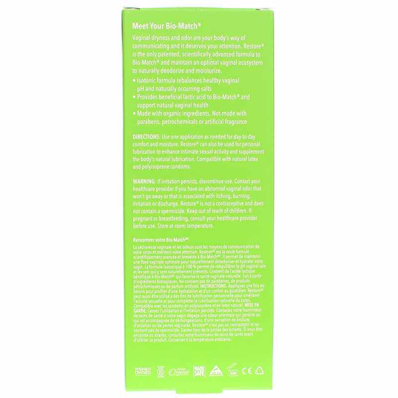 Restore Moisturizing Vaginal Gel, Good Clean Love Natural Healthy Concepts Restore Moisturizing Vaginal Gel, Good Clean Love Natural Healthy Concepts