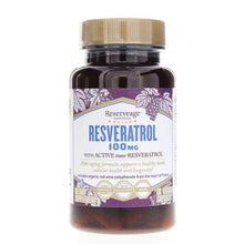 Resveratrol 100 Mg, 30 Veg Capsules, by Reserveage Nutrition