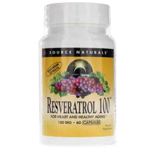 Resveratrol 100 Mg, 60 Veg Capsules, by Source Naturals