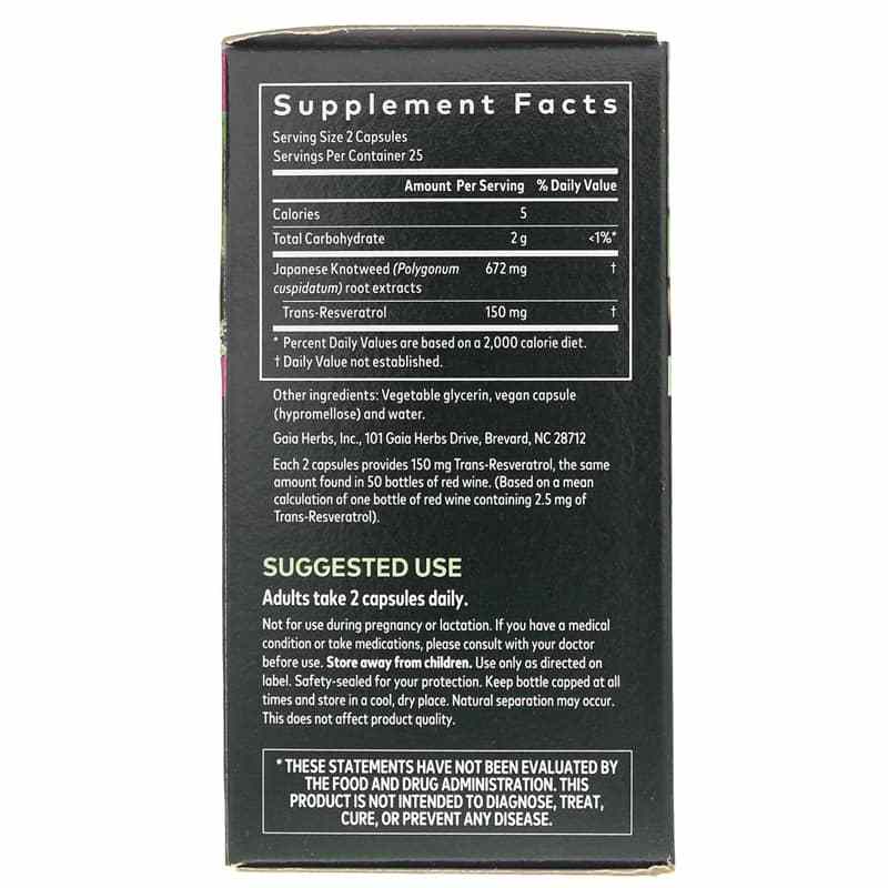 Resveratrol 150, by Gaia Herbs, image #2