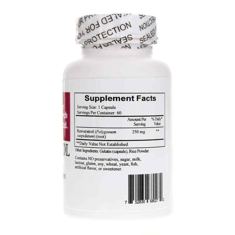 Resveratrol 250 Mg, by Cardiovascular Research, image #2