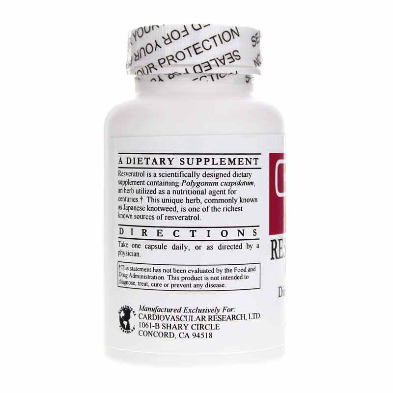 Resveratrol 250 Mg, by Cardiovascular Research, image #3