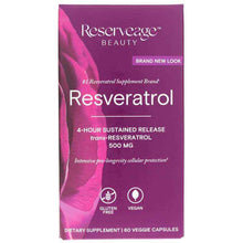 Resveratrol 500 Mg, by Reserveage Nutrition