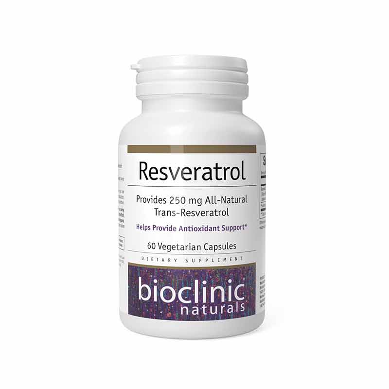 Resveratrol, 60 Vegetarian Capsules, by Bioclinic Naturals