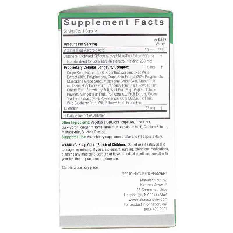 Resveratrol, by Natures Answer, image #2