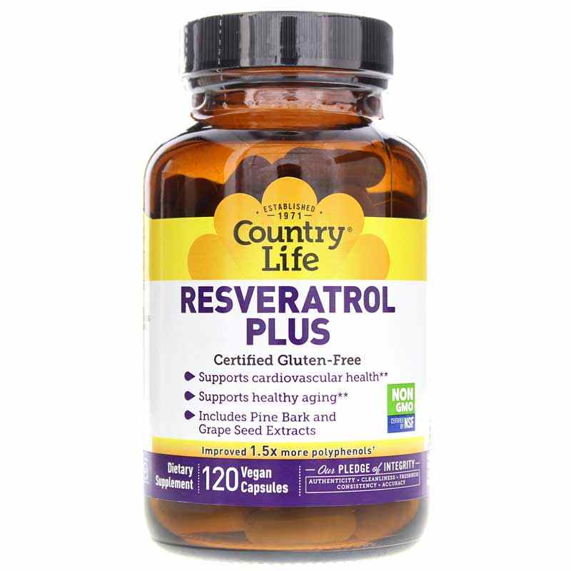 Resveratrol Plus, by Country Life