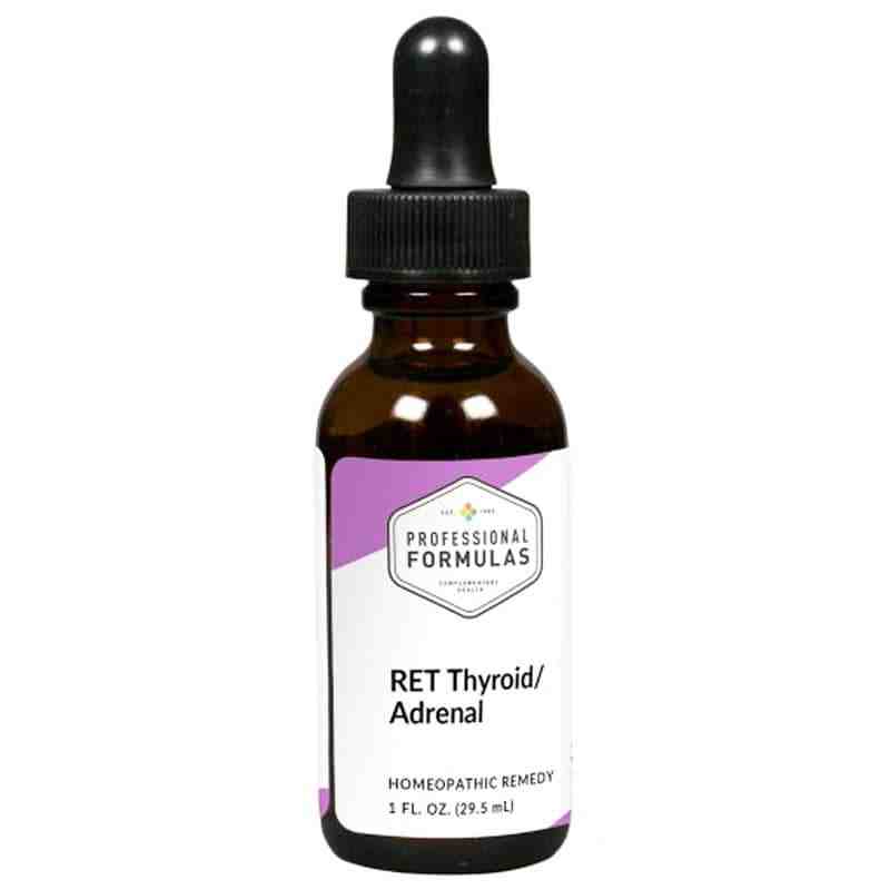 RET Thyroid/Adrenal Instability or Illogical Drops, by Professional Formulas