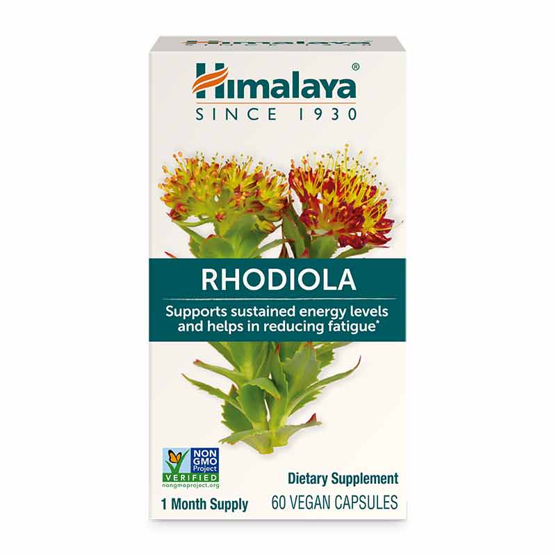 Rhodiola, 60 Vegan Capsules, by Himalaya, image #3