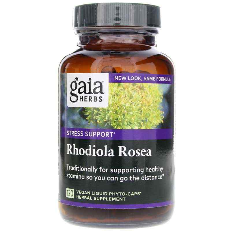 Rhodiola Rosea, 120 Liquid Phyto Caps, by Gaia Herbs