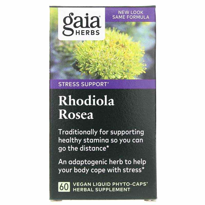 Rhodiola Rosea, 60 Liquid Phyto Caps, by Gaia Herbs