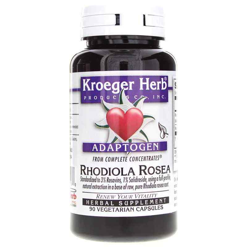 Rhodiola Rosea Complete Concentrate, by Kroeger Herb