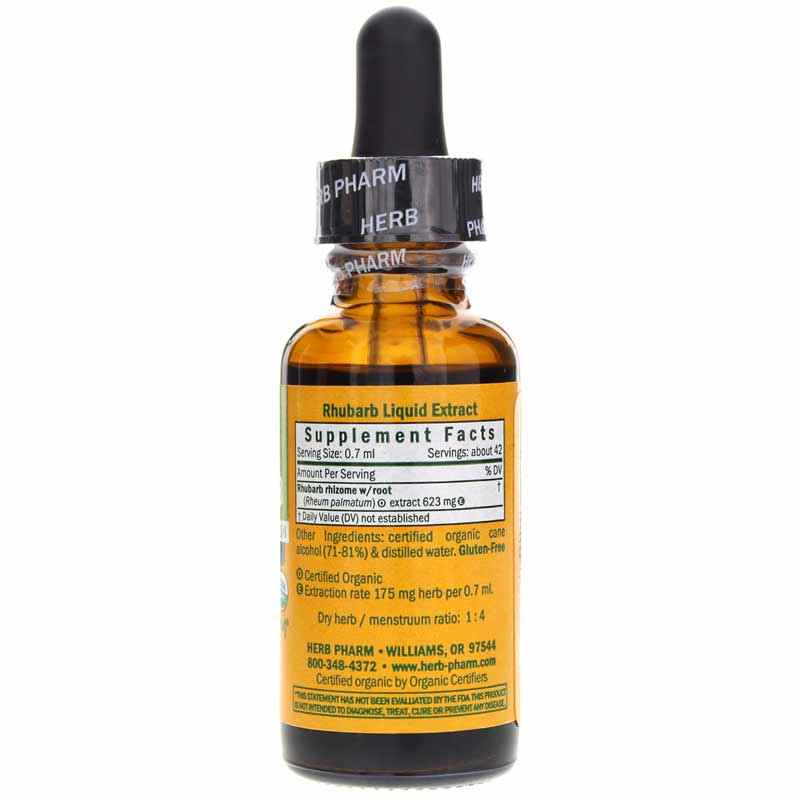 Rhubarb Extract, 1 Oz, by Herb Pharm, image #2