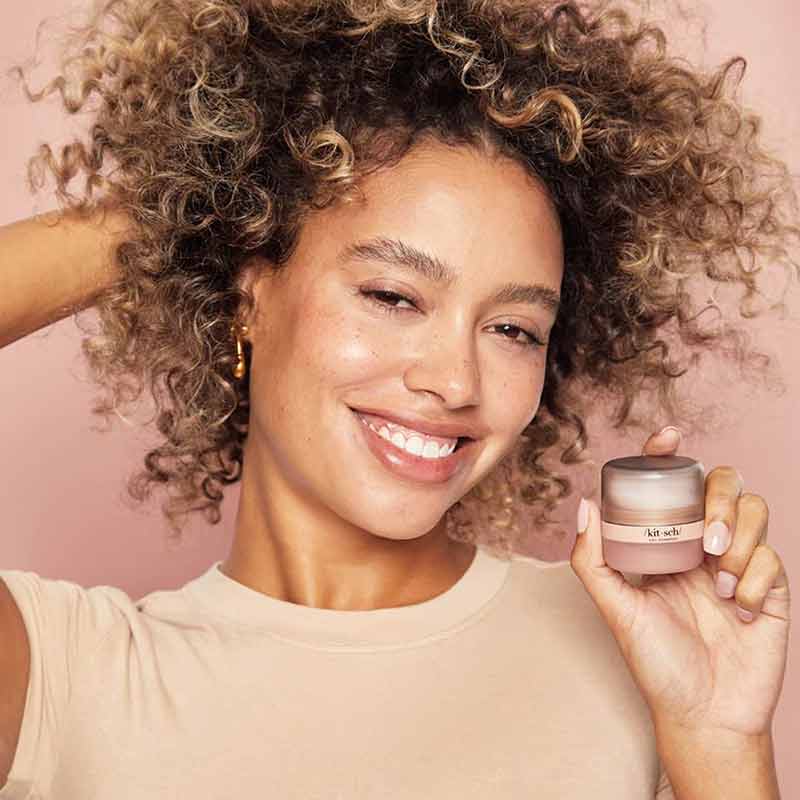 Volumizing Rice Protein Dry Shampoo, Light, by Kitsch, image #4