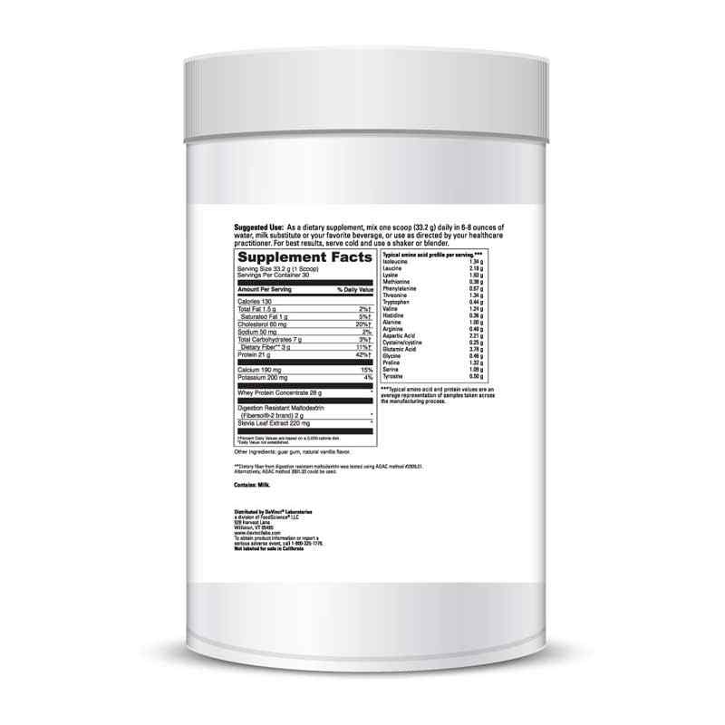 Right Whey Protein, Creamy Vanilla, by DaVinci Labs, image #2